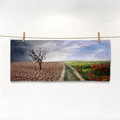 Climate Landscape Hand Towel by Sarkoni