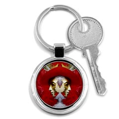 Carnival Düsseldorf Old Town Key Chain (round) by Amaryn4rt