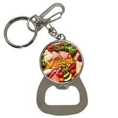 Fruit Snack Diet Bio Food Healthy Bottle Opener Key Chain by Sarkoni