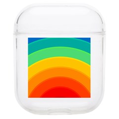 Rainbow Background Colorful Soft Tpu Airpods 1/2 Case by Bajindul