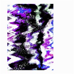 Abstract Canvas Acrylic Digital Design Small Garden Flag (two Sides) by Amaryn4rt