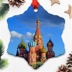 Architecture Building Cathedral Church Ornament (snowflake) by Modalart