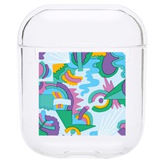 Pattern Hotdog Trap Hard Pc Airpods 1/2 Case by Ndabl3x