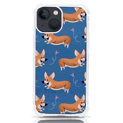 Corgi Patterns Iphone 13 Mini Tpu Uv Print Case by Ndabl3x