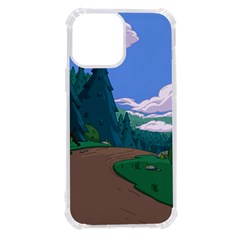 Adventure Time Cartoon Pathway Iphone 13 Pro Max Tpu Uv Print Case by Sarkoni