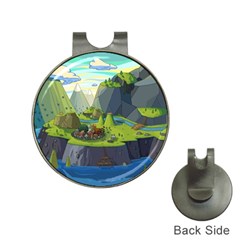 Cartoon Network Mountains Landscapes Seas Illustrations Adventure Time Rivers Hat Clips With Golf Markers by Sarkoni