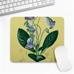 Botanical Plants Green Large Mousepad by Sarkoni