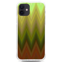 Zig Zag Chevron Classic Pattern Iphone 12/12 Pro Tpu Uv Print Case by Apen