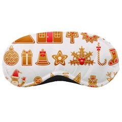 Gingerbread Food Snack Seasonal Sleep Mask by Modalart