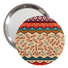 Ethnic-tribal-pattern-background 3  Handbag Mirrors by Apen