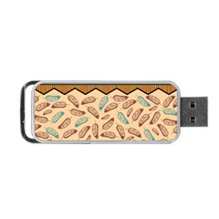 Ethnic-tribal-pattern-background Portable Usb Flash (two Sides) by Apen