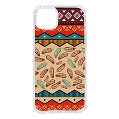 Ethnic-tribal-pattern-background Iphone 14 Plus Tpu Uv Print Case by Apen