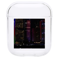 Hong Kong China Asia Skyscraper Hard Pc Airpods 1/2 Case by Amaryn4rt