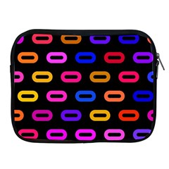 Pattern Background Structure Black Apple Ipad 2/3/4 Zipper Cases by Pakjumat