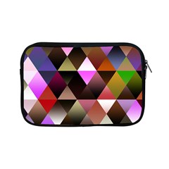 Abstract Geometric Triangles Shapes Apple Ipad Mini Zipper Cases by Pakjumat