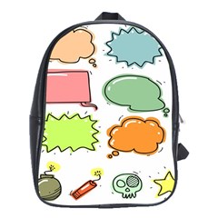 Set Collection Balloon Image School Bag (xl) by Pakjumat