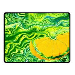 Zitro Abstract Sour Texture Food Two Sides Fleece Blanket (small) by Amaryn4rt