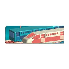 Bridge Transportation Train Toys Sticker (bumper) by Modalart