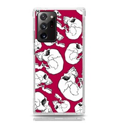 Terrible Frightening Seamless Pattern With Skull Samsung Galaxy Note 20 Ultra Tpu Uv Case by Bedest