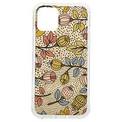 Seamless Pattern With Flower Bird Iphone 12 Mini Tpu Uv Print Case	 by Bedest