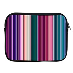 Vertical Line Color Lines Texture Apple Ipad 2/3/4 Zipper Cases by Pakjumat