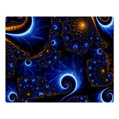 Abstract Design Art Pattern Wallpaper Shape Decoration Two Sides Premium Plush Fleece Blanket (large) by Pakjumat