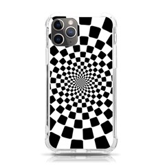 Geomtric Pattern Illusion Shapes Iphone 11 Pro 5 8 Inch Tpu Uv Print Case by Pakjumat