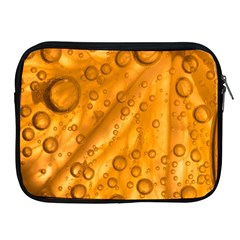 Lime Water Bubbles Macro Light Detail Background Apple Ipad 2/3/4 Zipper Cases by Pakjumat