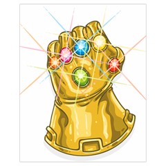 The Infinity Gauntlet Thanos Drawstring Bag (small) by Maspions