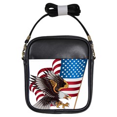 American Eagle Clip Art Girls Sling Bag by Maspions