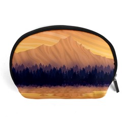 Landscape Nature Mountains Sky Accessory Pouch (large) by Hannah976