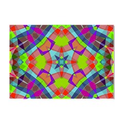 Farbenpracht Kaleidoscope Pattern Crystal Sticker (a4) by Hannah976