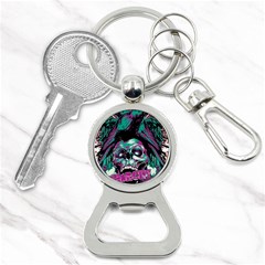 Anarchy Skull And Birds Bottle Opener Key Chain by Sarkoni