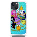 Adventure Time Cartoon iPhone 13 mini TPU UV Print Case Front