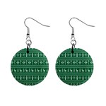 Wallpaper Ugly Sweater Backgrounds Christmas Mini Button Earrings Front