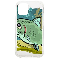 Fish Hook Worm Bait Water Hobby Iphone 12 Mini Tpu Uv Print Case	 by Sarkoni