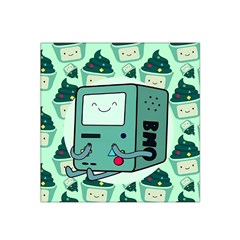 Adventure Time Bmo Satin Bandana Scarf 22  X 22  by Bedest