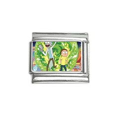 Rick And Morty Adventure Time Cartoon Italian Charm (9mm) by Bedest