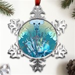 Adventure Time Lich Metal Small Snowflake Ornament Front