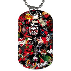 Graffiti Tatoo Skate Art Boom Dog Tag (two Sides) by Bedest