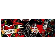 Graffiti Tatoo Skate Art Boom Banner And Sign 12  X 4  by Bedest