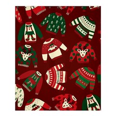 Ugly Sweater Wrapping Paper Shower Curtain 60  X 72  (medium)  by artworkshop