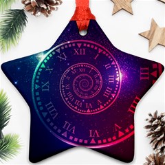 Time Machine Ornament (star) by Hannah976