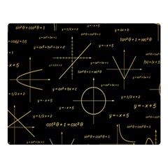 Abstract Math Pattern Premium Plush Fleece Blanket (large) by Hannah976