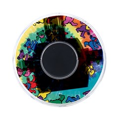 Grateful Dead Bears Tie Dye Vibrant Spiral On-the-go Memory Card Reader by Bedest