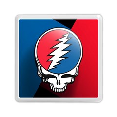 Grateful Dead Big Skull Memory Card Reader (square) by Bedest