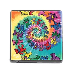 Grateful Dead Artsy Memory Card Reader (square 5 Slot) by Bedest