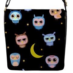 Cute Art Print Pattern Flap Closure Messenger Bag (s) by Apen