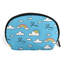 Sky Pattern Accessory Pouch (large) by Apen