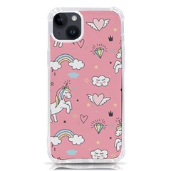 Cute Unicorn Seamless Pattern Iphone 14 Plus Tpu Uv Print Case by Apen